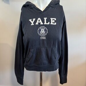 Y2K League Collegiate Wear Navy Hoodie